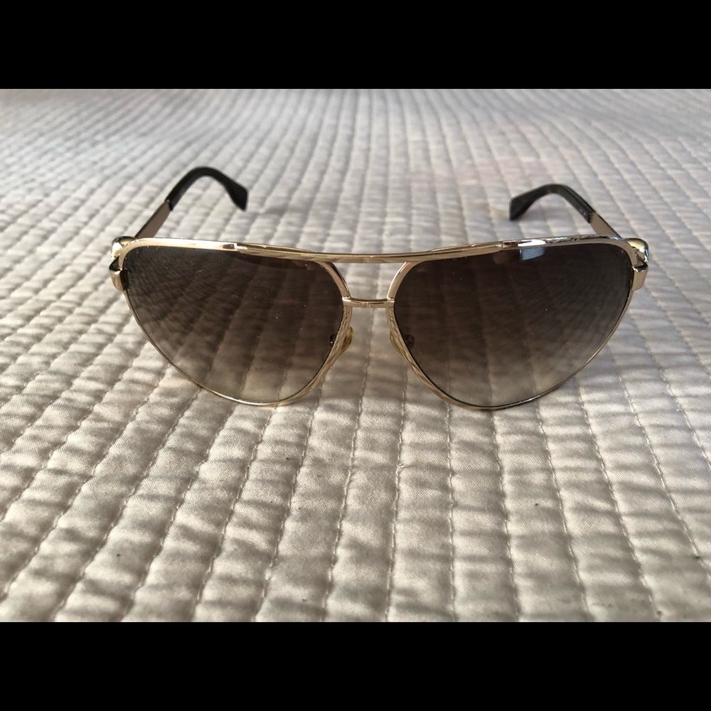 Alexander McQueen aviator sunglasses